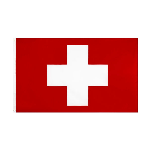 1x 90X150cm  Swiss Switzerland Flag